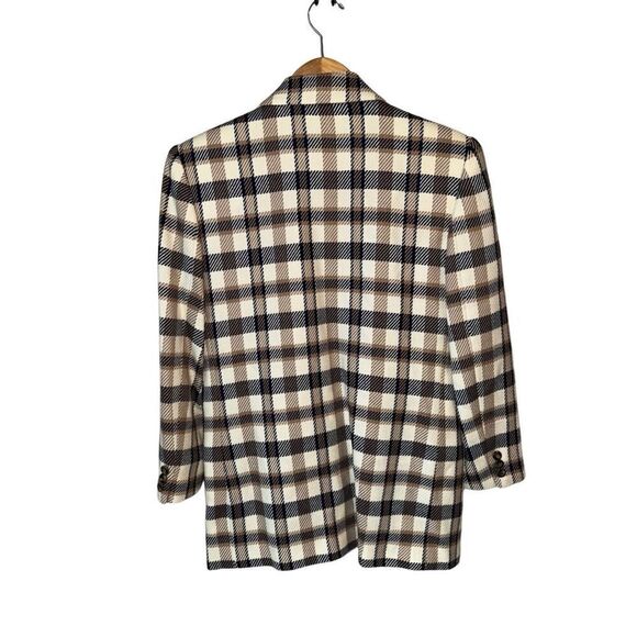 Vintage JHCollectibles Wool Plaid Blazer - Picture 3 of 13
